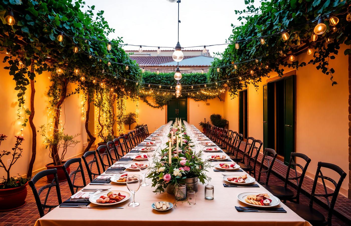 The long table — a note on the dinners I plan